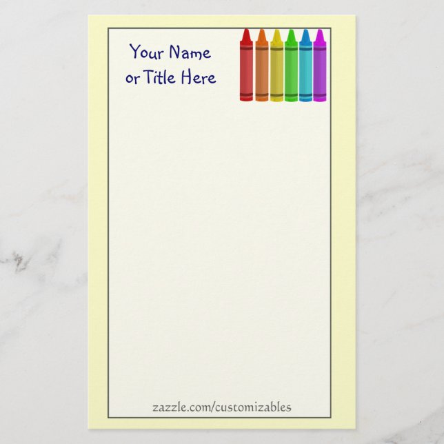 Kritor Stationery Brevpapper (Framsida)