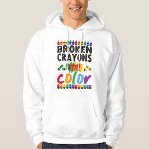 kritor stilla färg hoodie