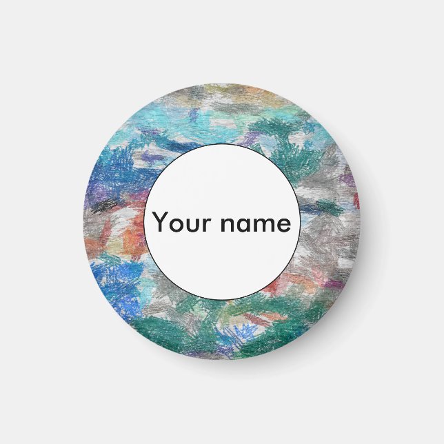 Kritor struktur magnet (Framsidan)