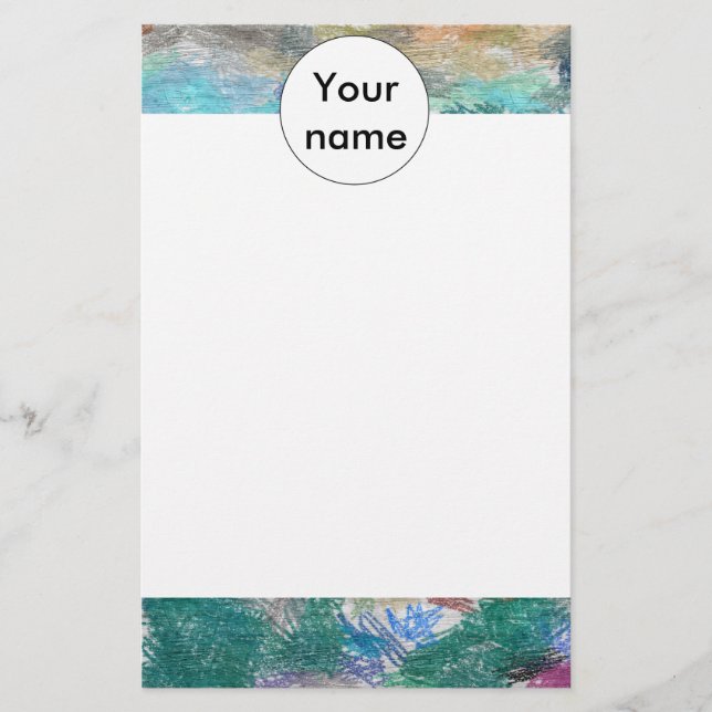 Kritor textur brevpapper (Framsida)