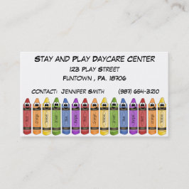 KritorDaycare centrerar Visitkort