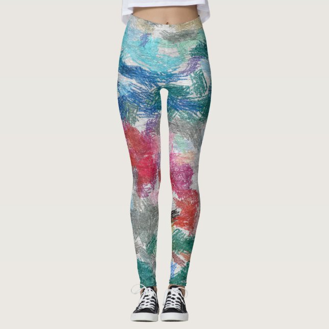 Kritorstruktur Leggings (Framsida)