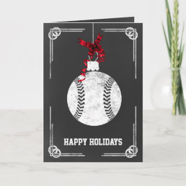 kritskrifts baseballspelare julkort helgkort