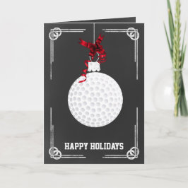 kritskriftsgolfguldkort för jul helgkort