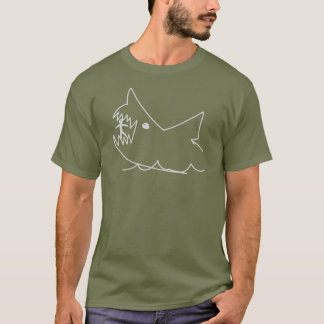 Kritteckning av Hajen T Shirt