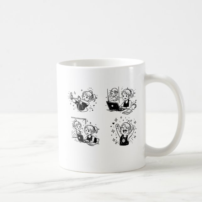 Kritzel  kaffemugg (Höger)