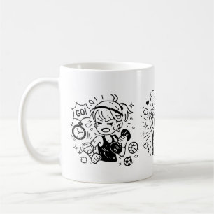 Kritzel kaffemugg