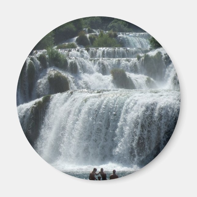 Krka nationalpark magnet (Framsidan)