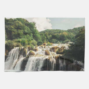 Krka nationalpark - vattenfall Skradinski buk Kökshandduk
