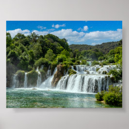 Krka vattenfall poster