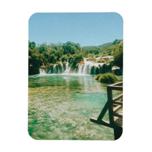 Krka-vattenfallen - Krka nationalpark - Kroatien Magnet