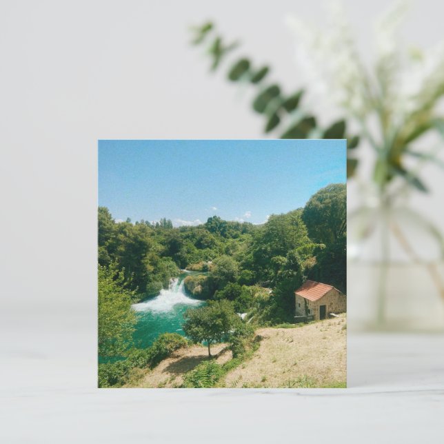 Krka Waterfalls - Krka nationalpark - Kroatien (Stående Fram)