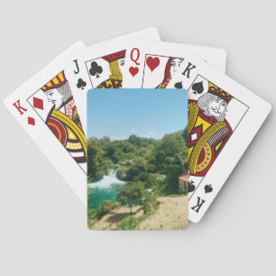 Krka Waterfalls - Krka nationalpark - Kroatien Casinokort