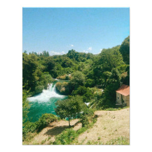 Krka Waterfalls - Krka nationalpark - Kroatien Fototryck
