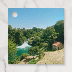 Krka Waterfalls - Krka nationalpark - Kroatien Gåvor Etiketter