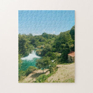 Krka Waterfalls - Krka nationalpark - Kroatien Pussel