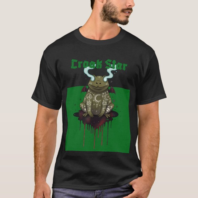 Kroakstjärna T Shirt (Framsida)
