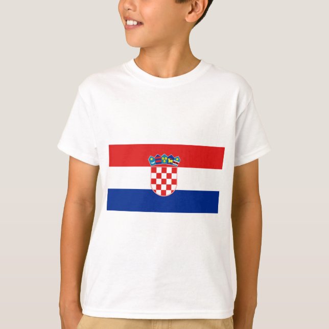 kroatia t-shirt (Framsida)