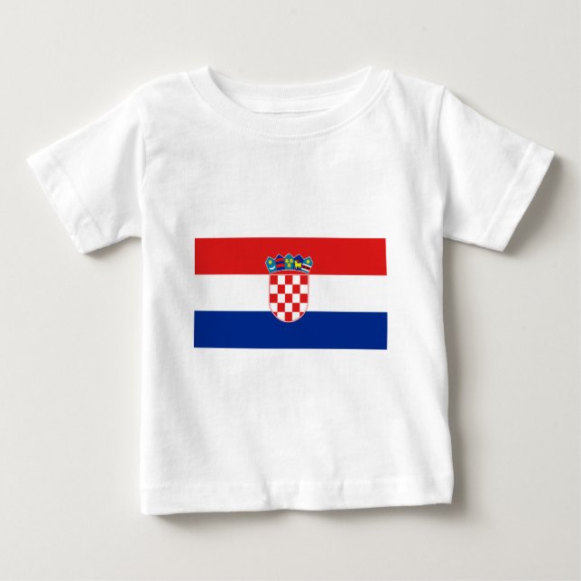 kroatia tee shirt (Framsida)