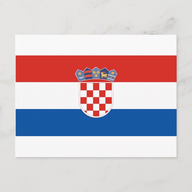 kroatia vykort (Framsida)