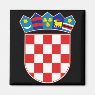 kroatiemblem magnet