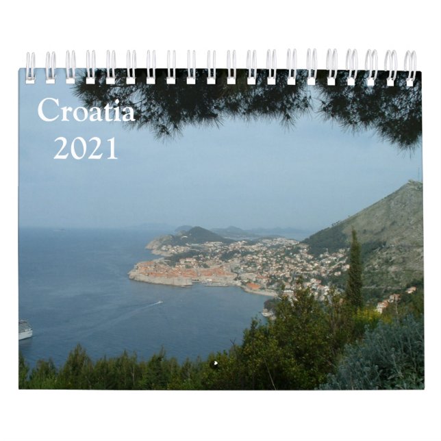 Kroatien 2021 kalender (Omslag)