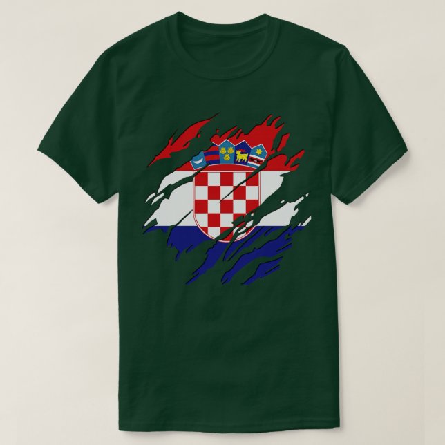Kroatien alltid t shirt (Design framsida)