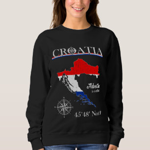 Kroatien  Äventyret är där ute  Hrvatska Kroatiska T Shirt
