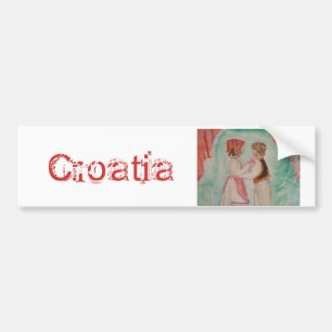Kroatien Bildekal