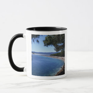 Kroatien, Brac Island, Bol, Golden Cape Beach 2 Mugg