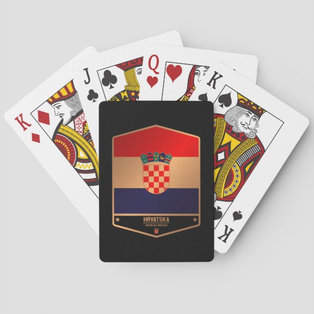 Kroatien Casinokort (Baksidan)