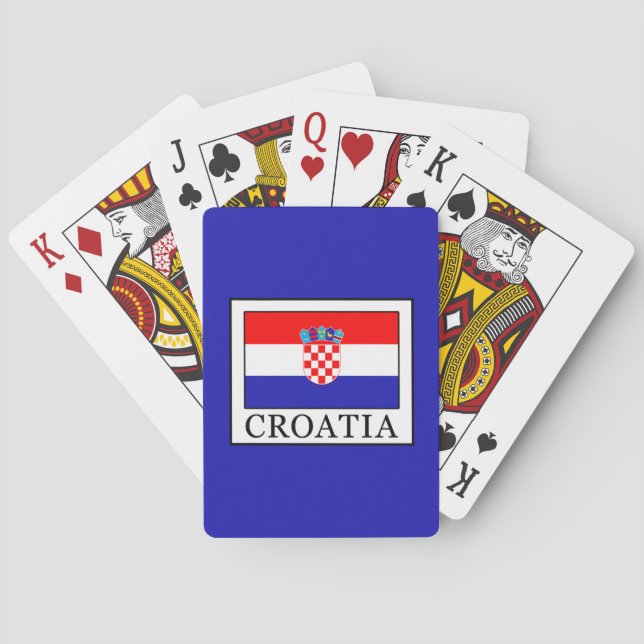 Kroatien Casinokort (Baksidan)