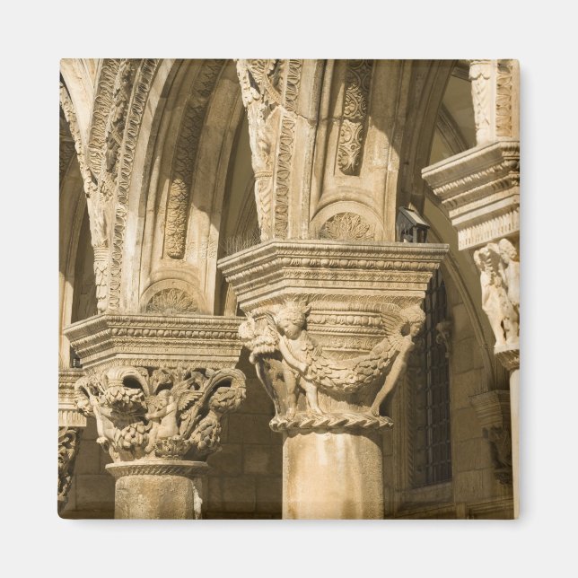 Kroatien, Dalmatien, Dubrovnik. Stenbågar och Magnet (Framsidan)