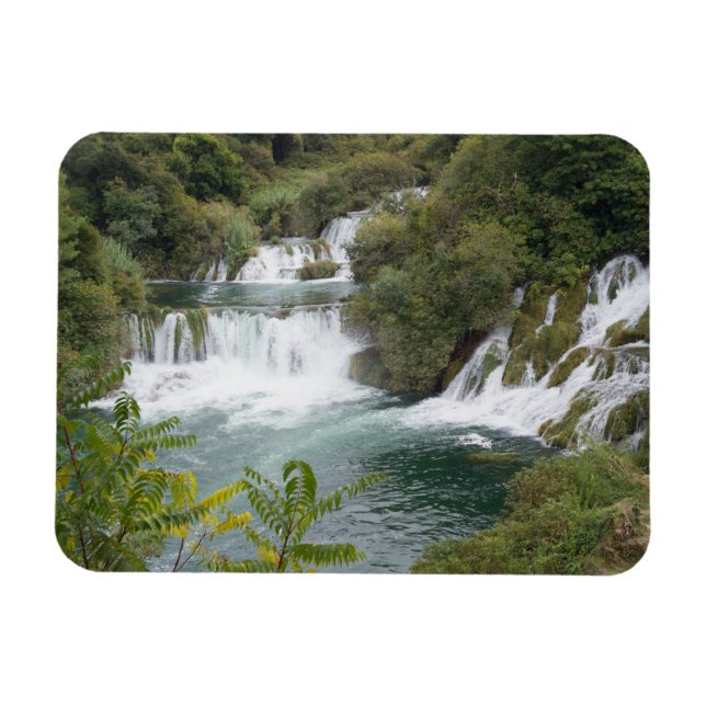 Kroatien, Dalmatien, Krka nationalpark Magnet (Horisontell)