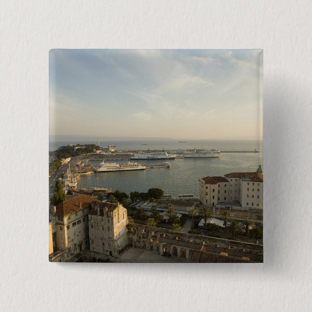 Kroatien, Dalmatien, Split. Utsikt över Riva Knapp (Framsida)
