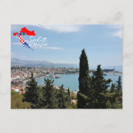 Kroatien | Delad | Marjan | Adriatiska havet Vykort