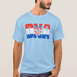 Kroatien DNA T Shirt