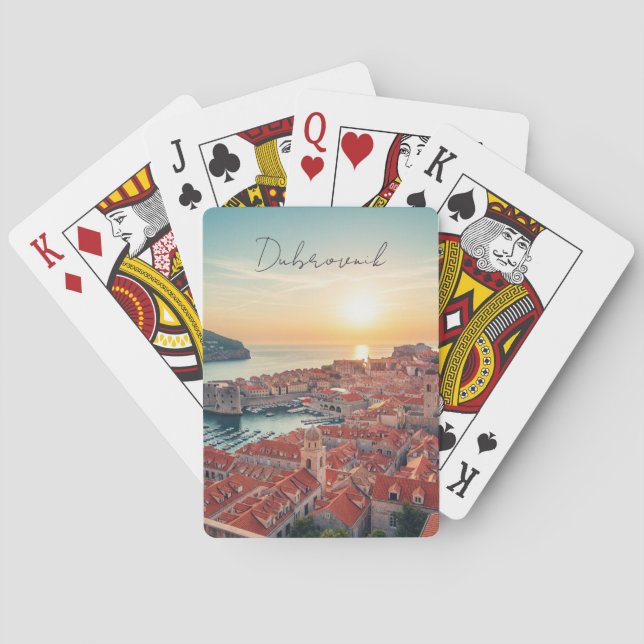 Kroatien Dubrovnik Resa Casinokort (Baksidan)