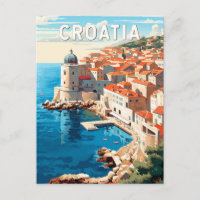Kroatien Dubrovnik Resa Konst Vintage