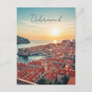 Kroatien Dubrovnik Travel Vykort