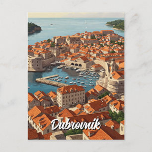 Kroatien Dubrovnik Travel Vykort