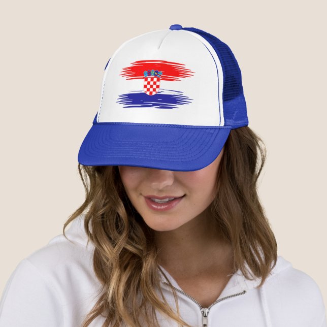 Kroatien Flagg Hatt – Patriotisk Basebollmössa för Keps (In Situ)
