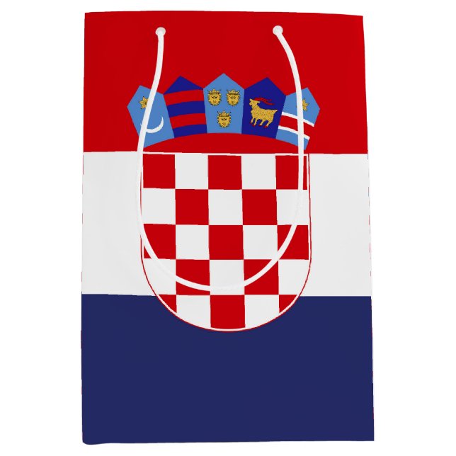 Kroatien flagga (Framsidan)