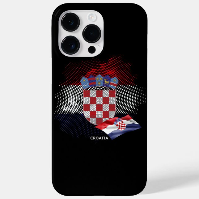 Kroatien flagga (Baksida)