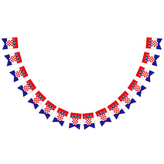 Kroatien Flagga (Alla)