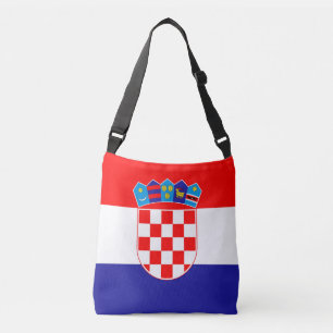Kroatien Flagga Axelväska