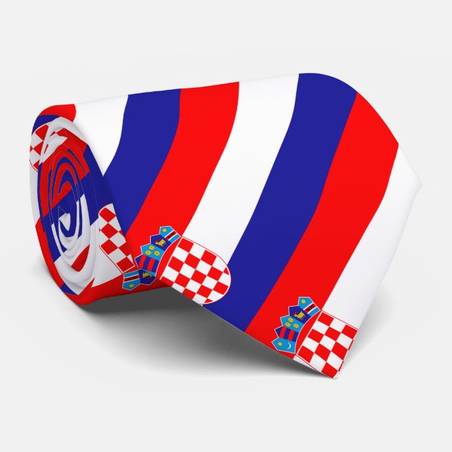 Kroatien Flagga Slips (Rullad)