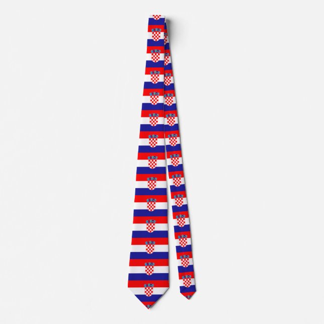 Kroatien Flagga Slips (Framsida)