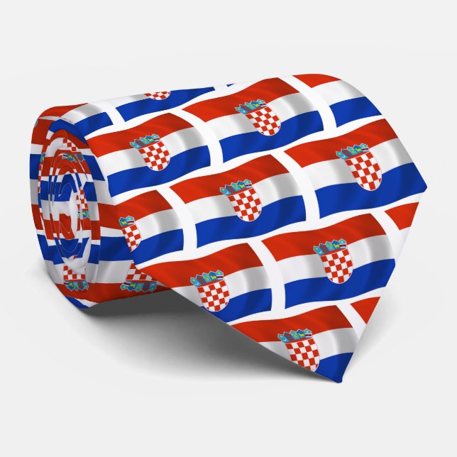 Kroatien Flagga Slips (Rullad)