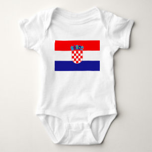 Kroatien Flagga T-shirt